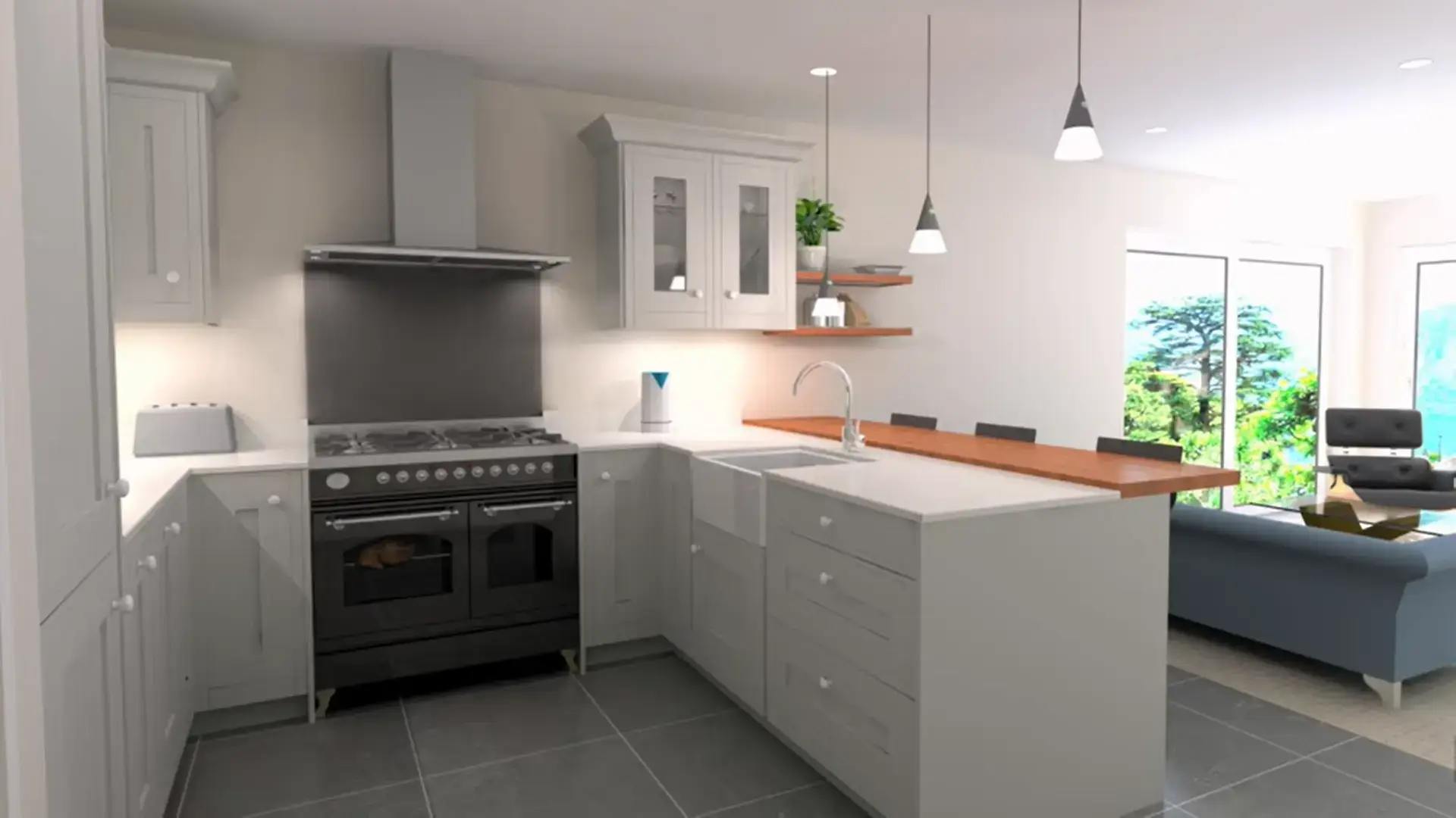 Peninsula Kitchen Layout
