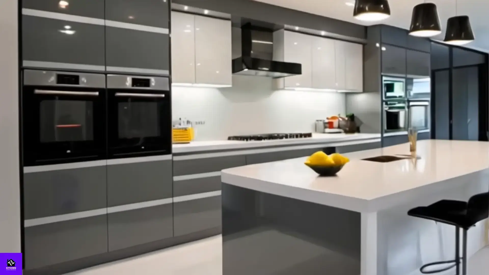 Paint Contrasting Cabinets